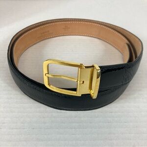 Lorenzi Genuine Ostrich/Leg Leather Belts Size 46